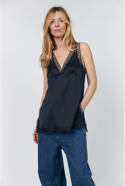 CainLL Top SL 18 Washed Black - 26469-1074 Thumbnail