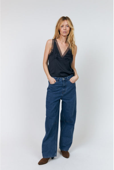 CainLL Top SL 18 Washed Black - 26469-1074 Thumbnail