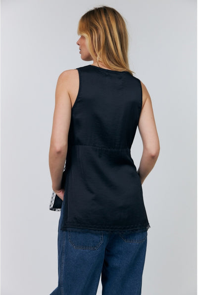 CainLL Top SL 18 Washed Black - 26469-1074 Thumbnail