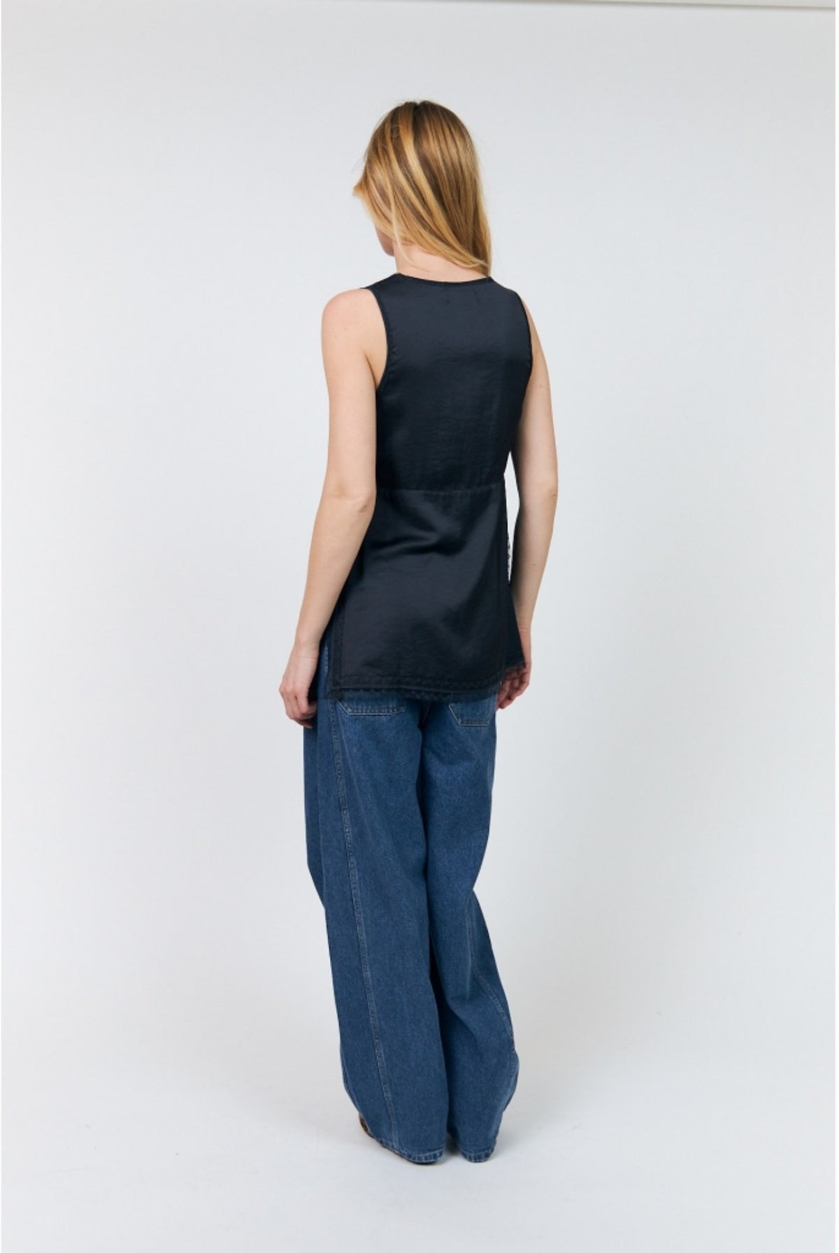 CainLL Top SL 18 Washed Black - 26469-1074