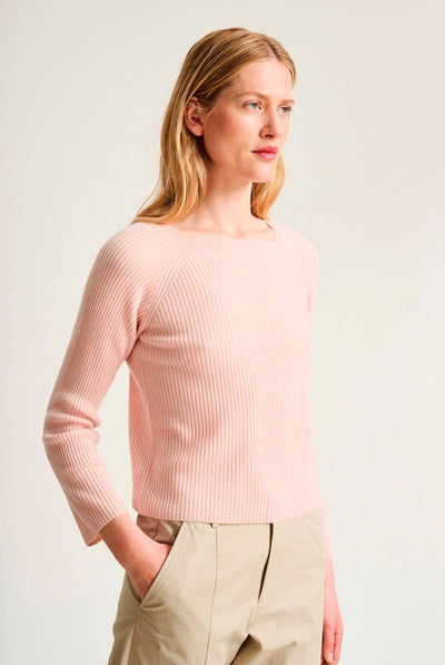 Kumo cashmere raglan bluse DUSTY ROSE - 266-1080-5885 Thumbnail