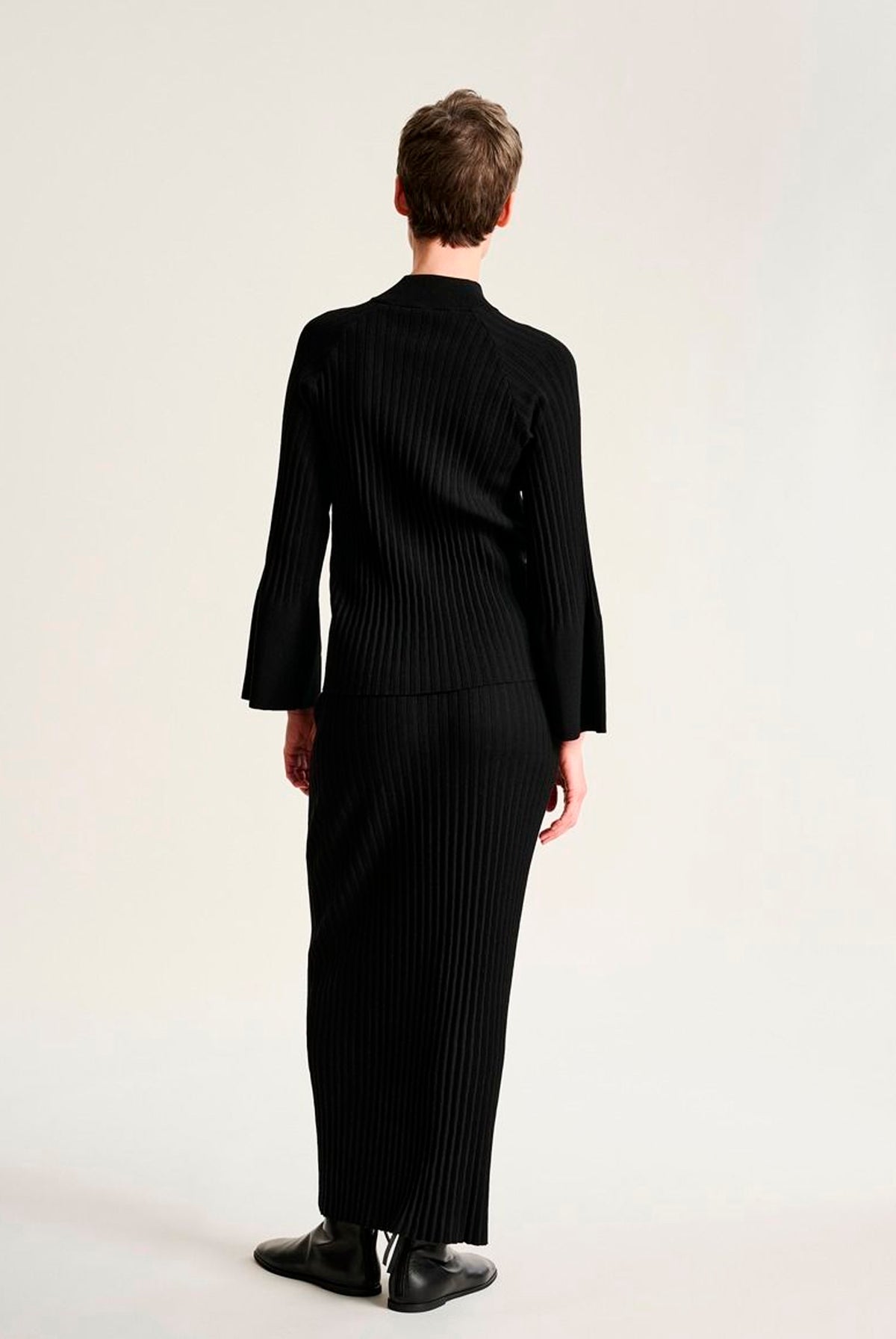 Akiko lang nederdel Black - 266-1086-5893