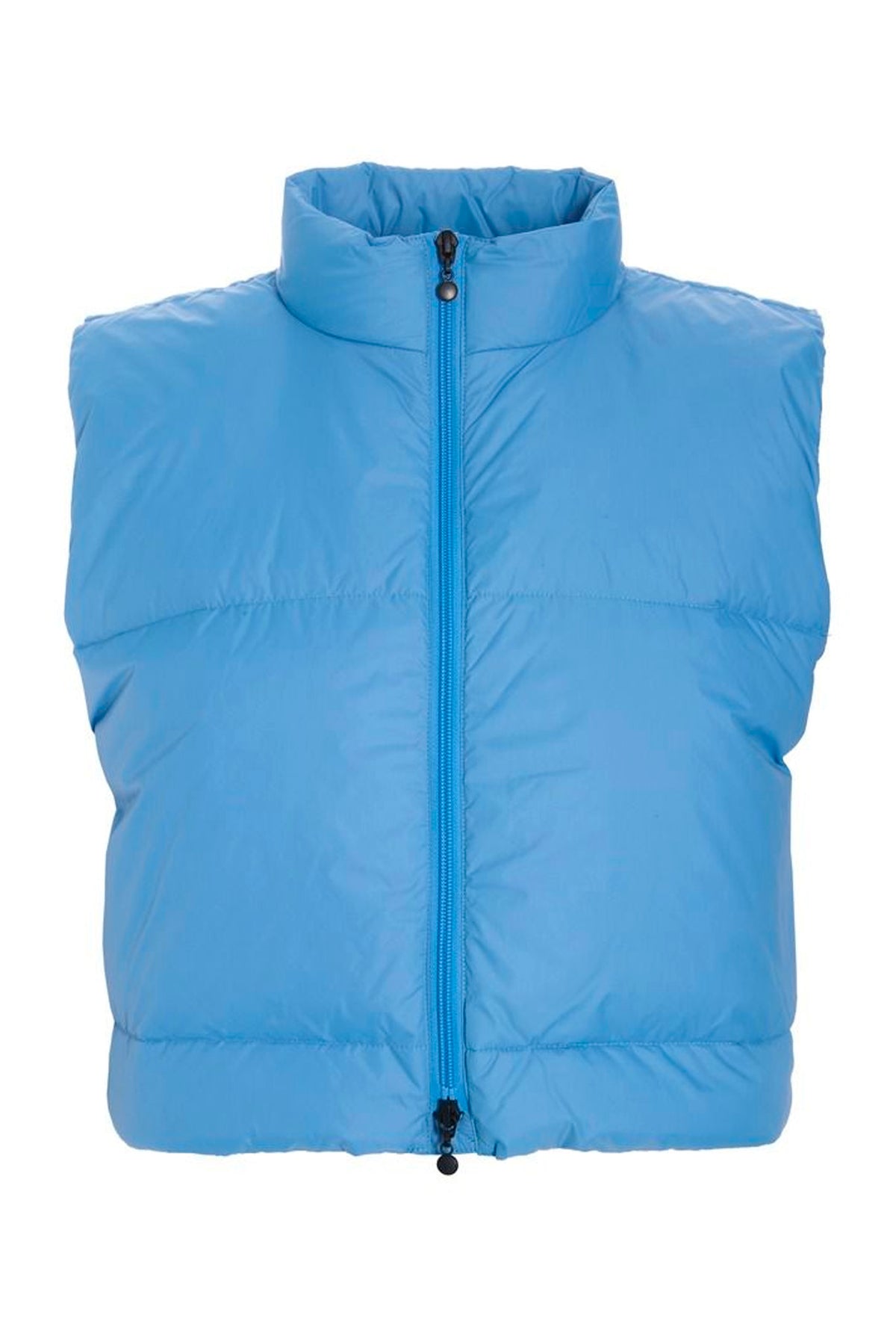 Feather down kort vest Lake Blue - 266-2092-5439