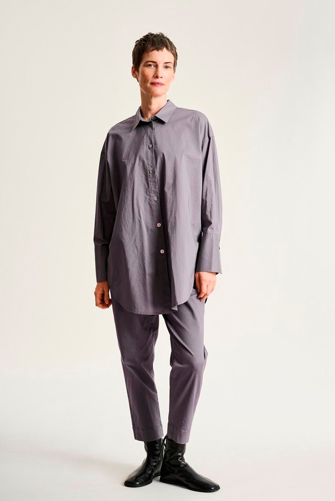 Core cotton stor skjorte SHARK - 266-2226-5329