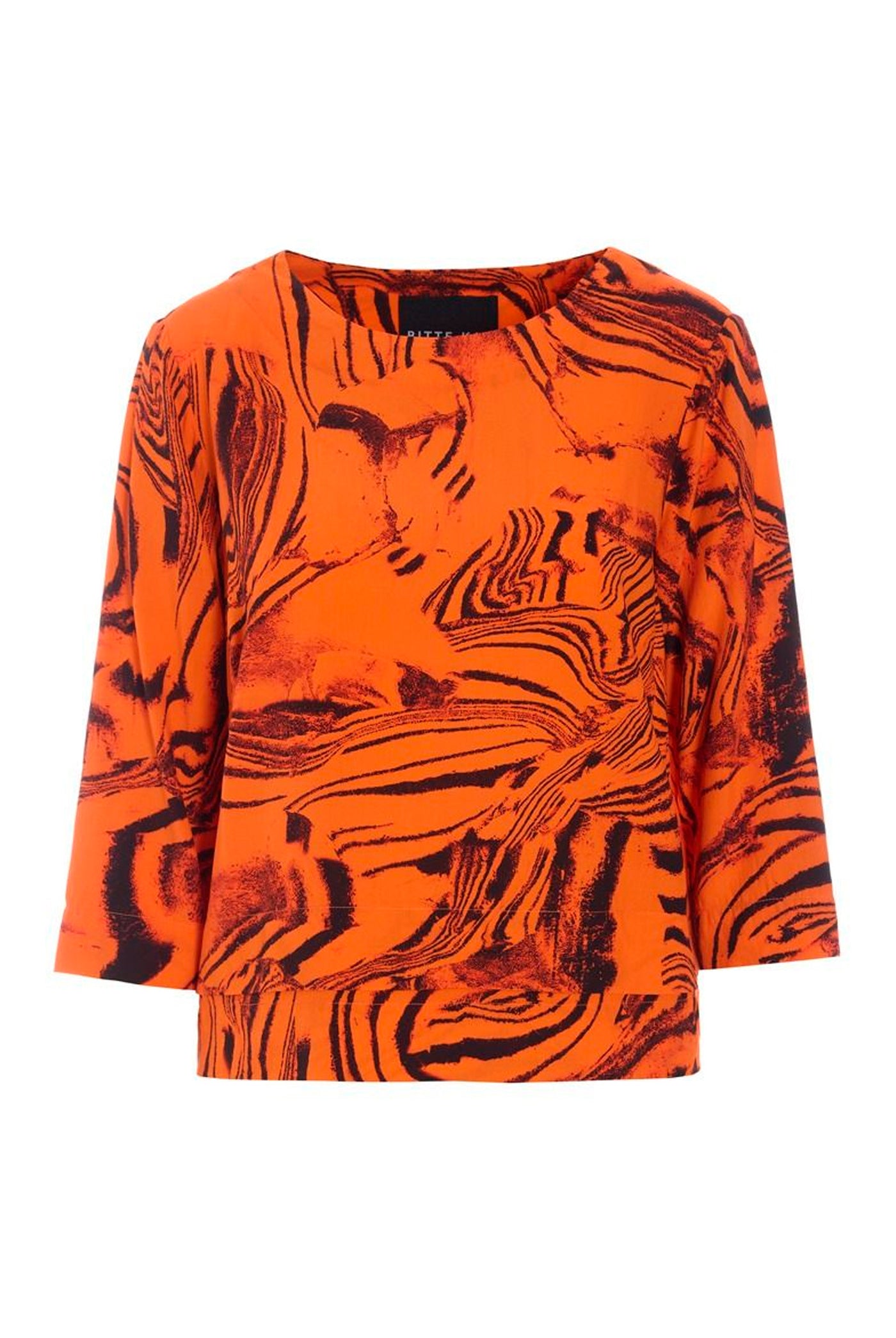 Iki bluse ORANGE OYSTERS - 266-2407-5255