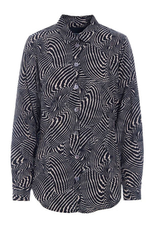 Iki skjorte med krave ZEBRA SHELL - 266-2407-5855