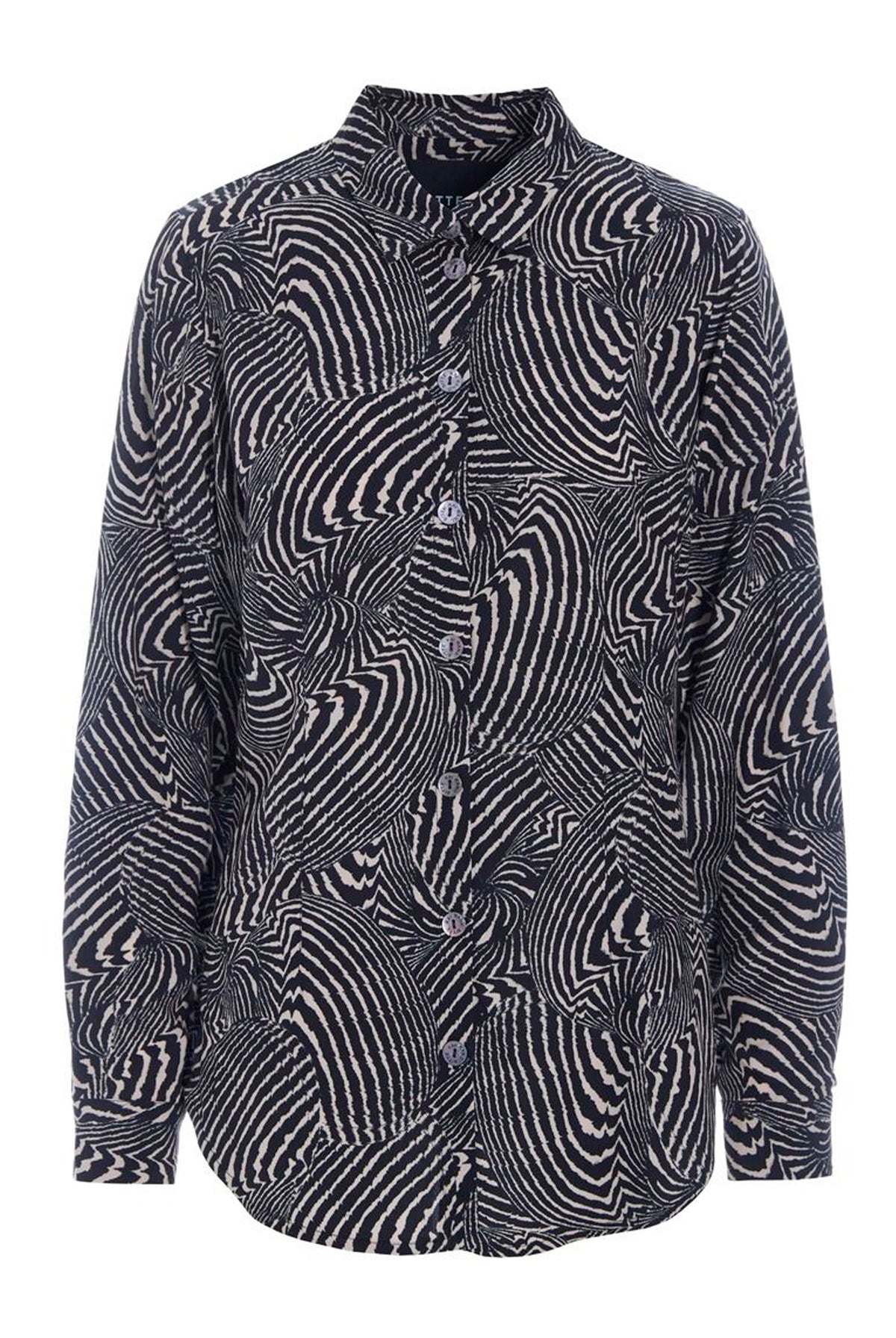 Iki skjorte med krave ZEBRA SHELL - 266-2407-5855