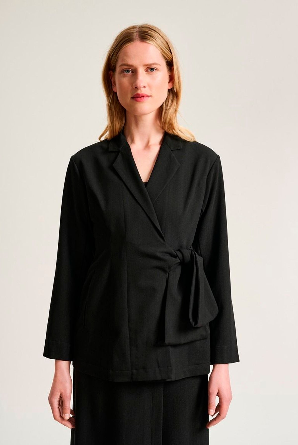 Sayaka sløjfejakke Black - 266-2481-5823