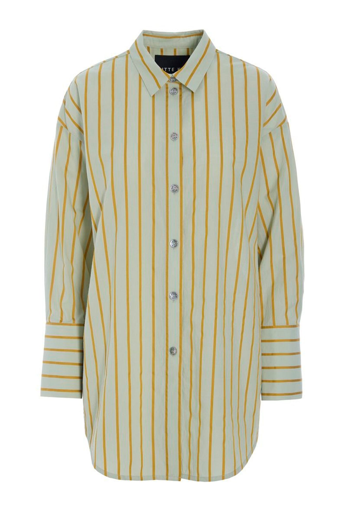 Golden stripes stor skjorte AQUA GOLDEN STRIPES - 266-2487-5329