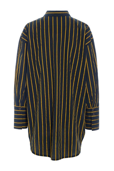 Golden stripes stor skjorte BLACK GOLDEN STRIPES - 266-2487-5329 Thumbnail