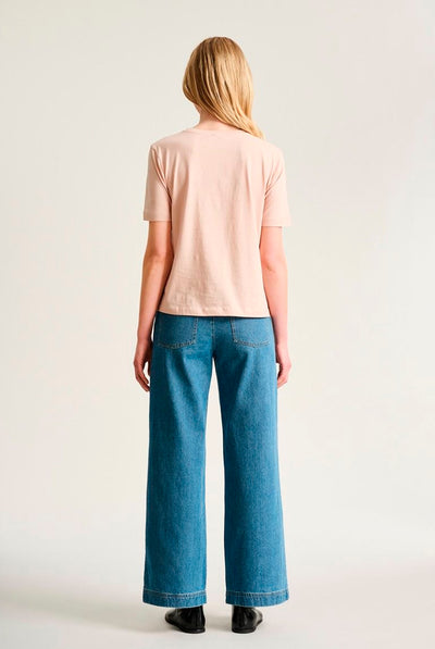 Osaka organic cotton t-shirt DUSTY ROSE - 266-4075-3435 Thumbnail