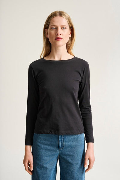 Osaka organic cotton bluse Black - 266-4075-3436 Thumbnail