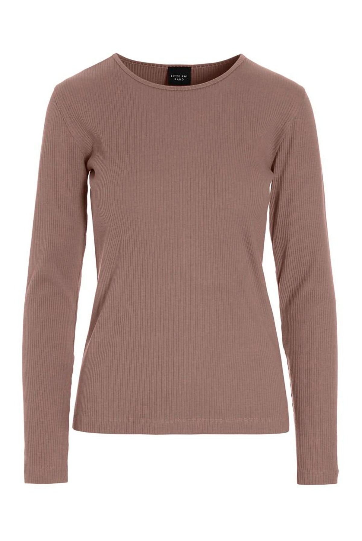 Naibu rib langÃ¦rmet bluse DEER - 266-4079-5342