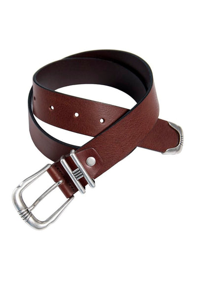 Reza metal tip bælte Maroon - 266-5126-5907 Thumbnail