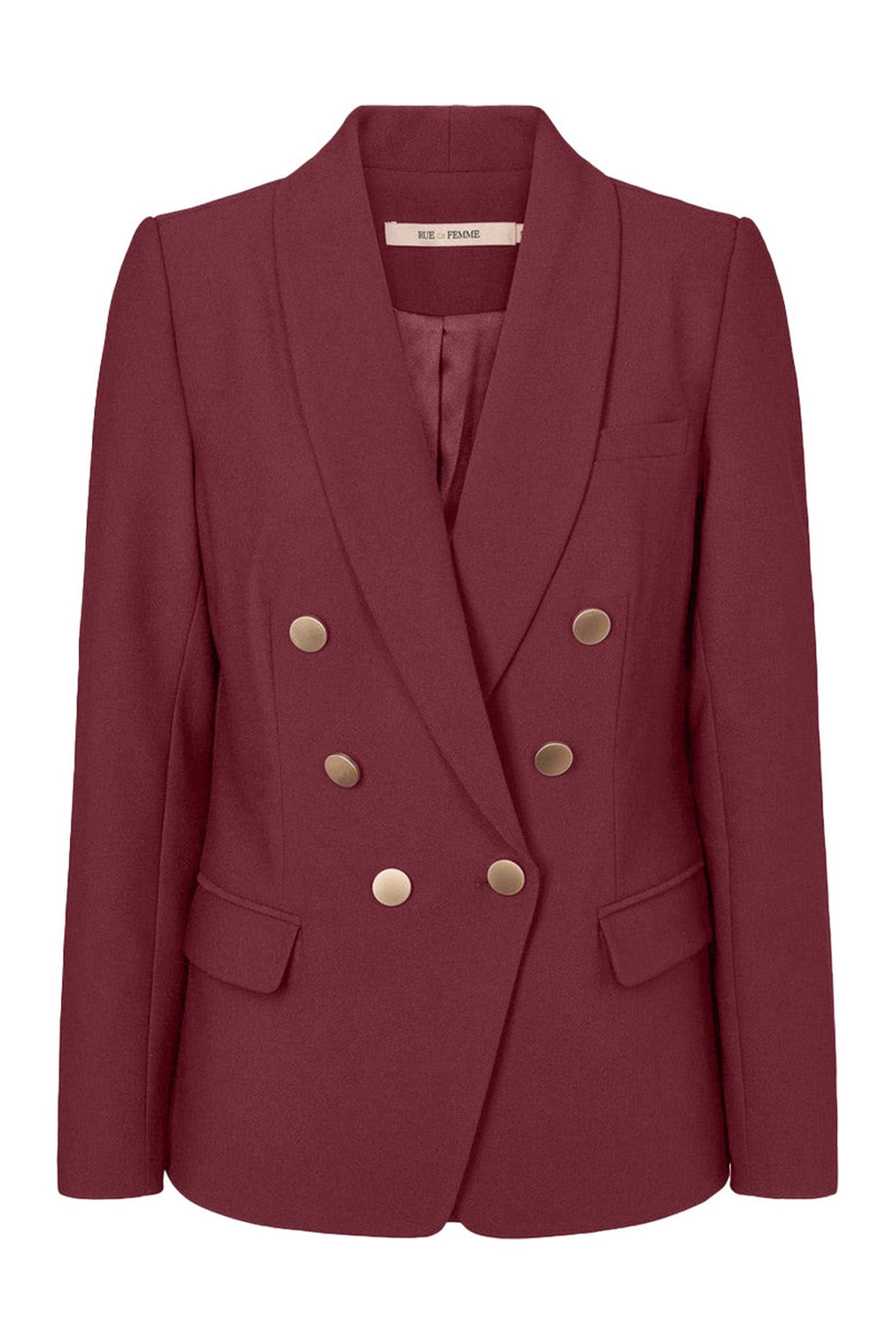 6801 Comfy Eloise blazer 306 Wine - RDF510