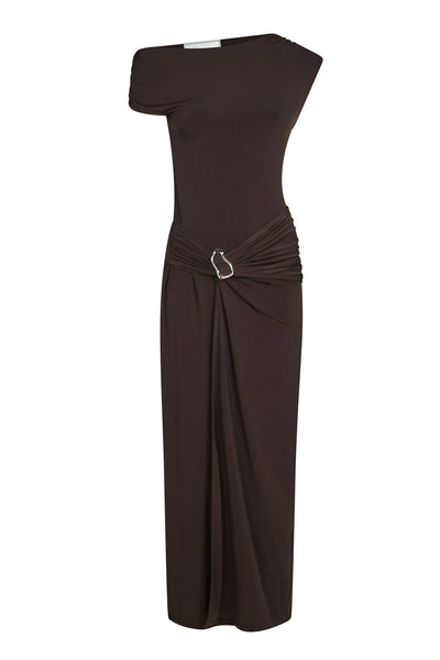 MINJA DRAPY Chocolate Brown - 165728 Thumbnail