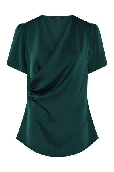 BeckiaBBNeemy blouse Dark green - BBW4827 Thumbnail