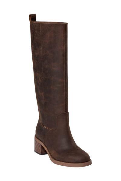 FILLIASW KNEE HIGH BOOT 7017 Dark brown - T496 Thumbnail