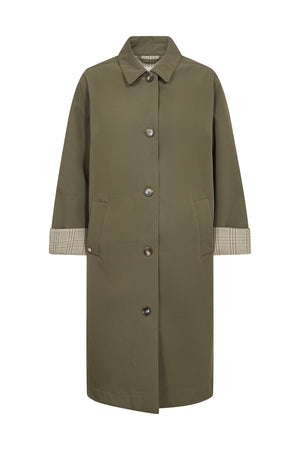 MMRiko Bora Trenchcoat Olive night - 178210