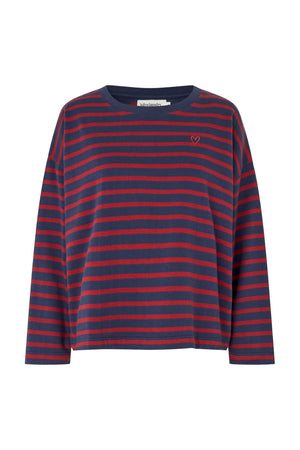 Demill Sweatshirt Ls BORDEAUX - 26412-1068