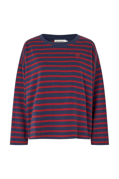 Demill Sweatshirt Ls BORDEAUX - 26412-1068 Thumbnail
