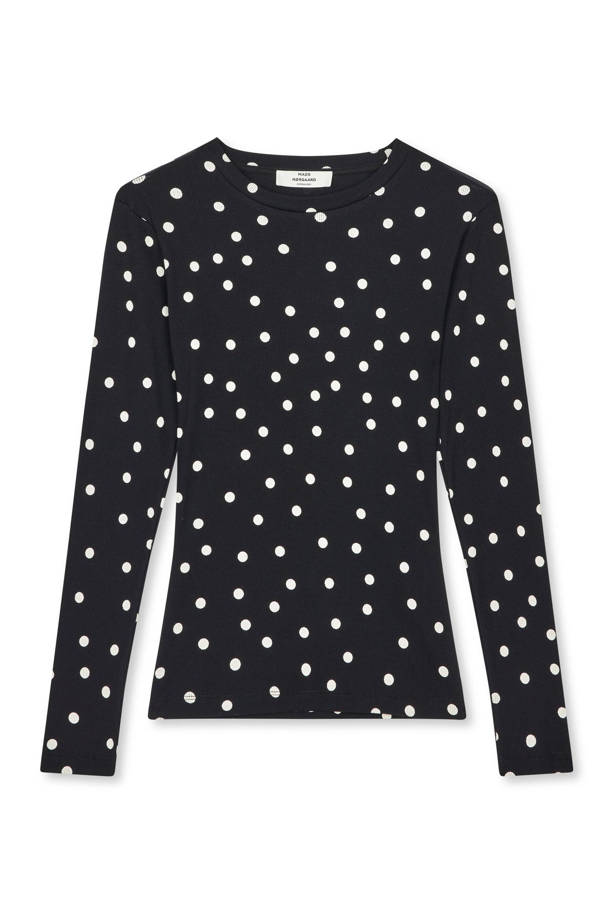 2x2 Cotton Tuba Tee LS AOP Dot Black - 205815