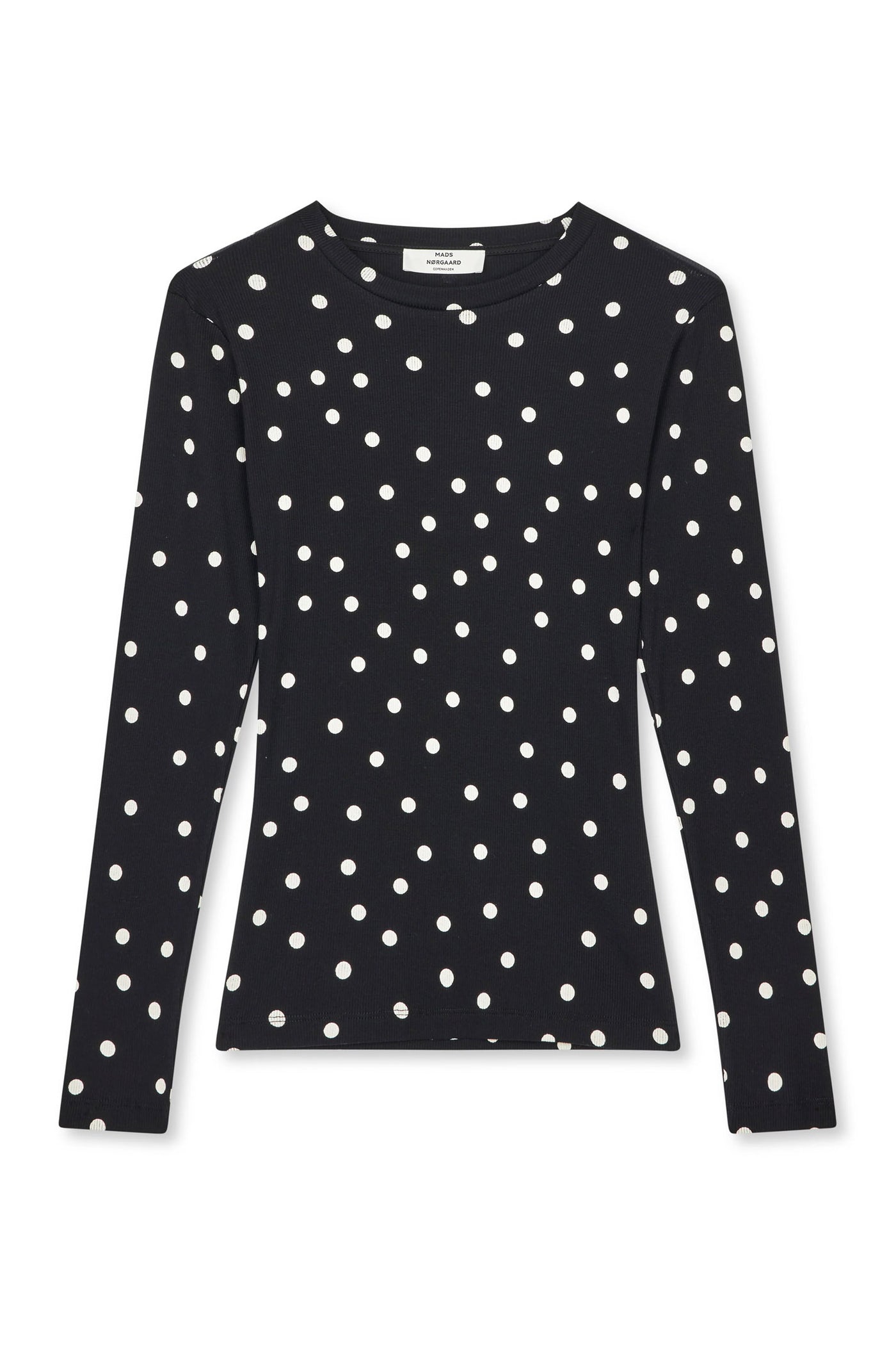 2x2 Cotton Tuba Tee LS AOP Dot Black - 205815