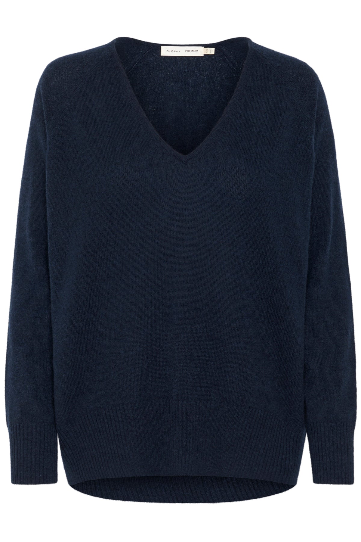 Lukka V-neck Pullover Premium Marine Blue - 30104240