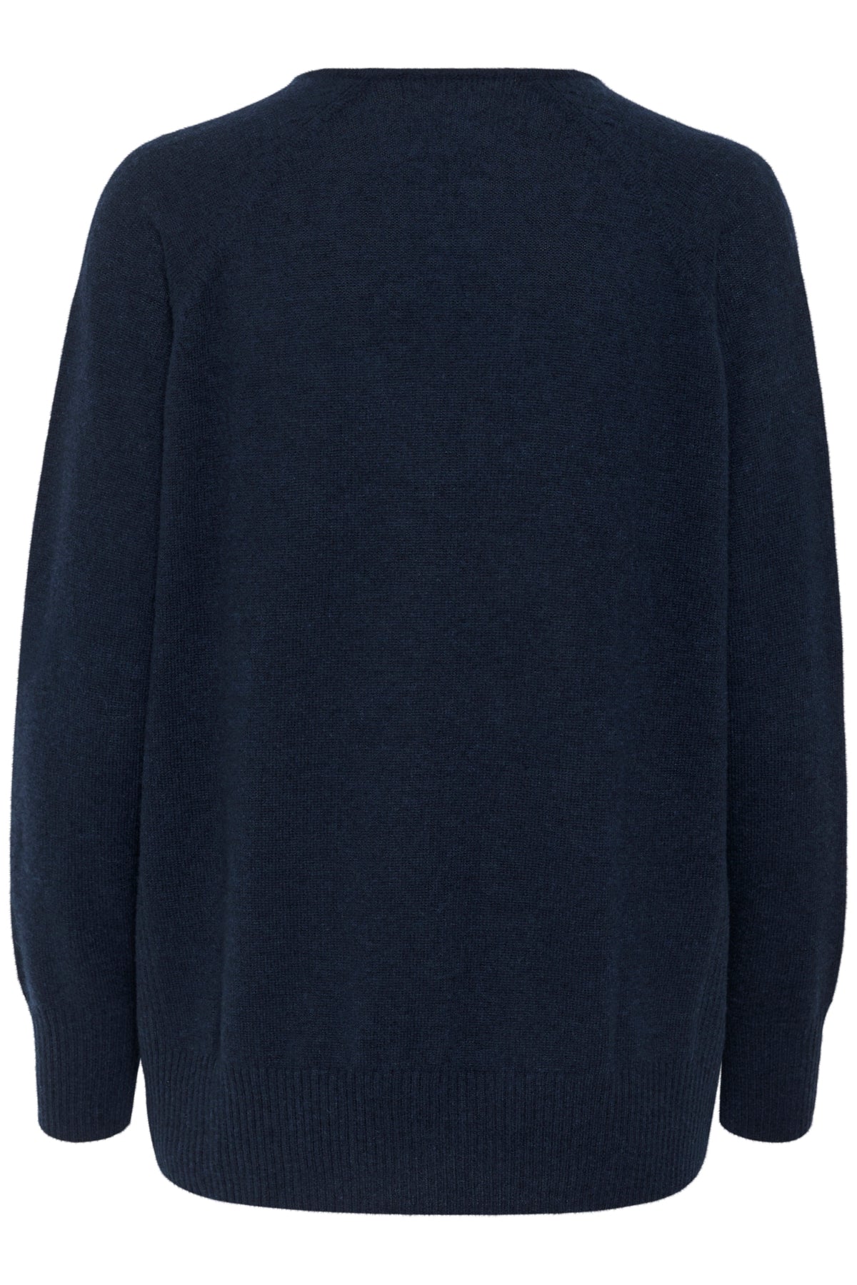 Lukka V-neck Pullover Premium Marine Blue - 30104240