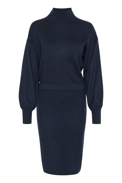 WanettaIW Ilze Dress Marine Blue - 30105368 Thumbnail