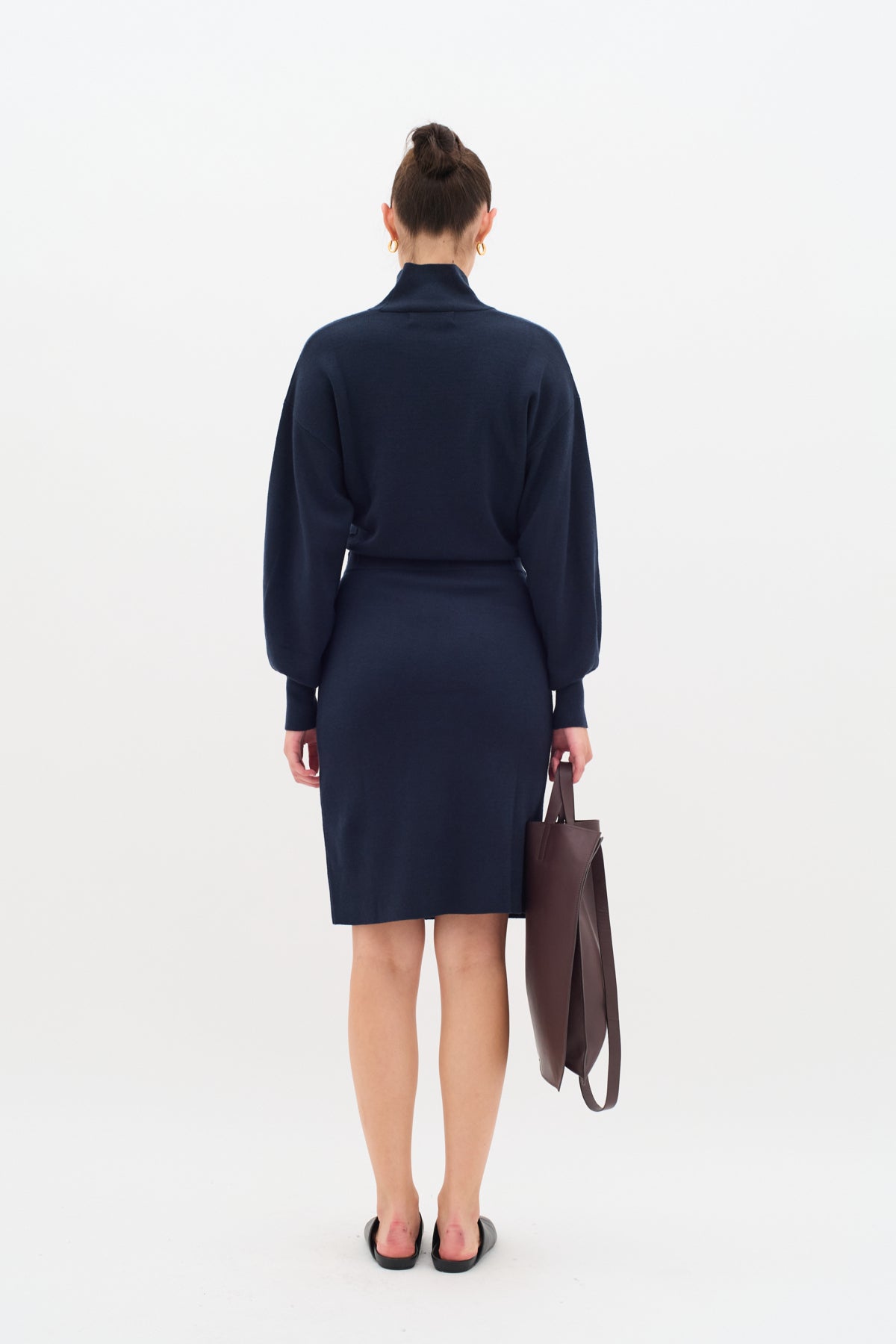 WanettaIW Ilze Dress Marine Blue - 30105368