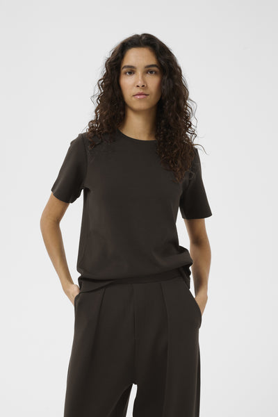 VincentIW Karmen T-Shirt Chocolate Brown - 30106201 Thumbnail