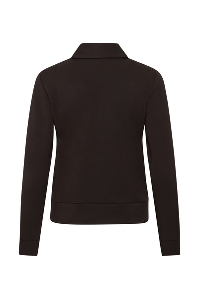 BecaIW Cardigan Chocolate Brown - 191109 - 30106371 Thumbnail