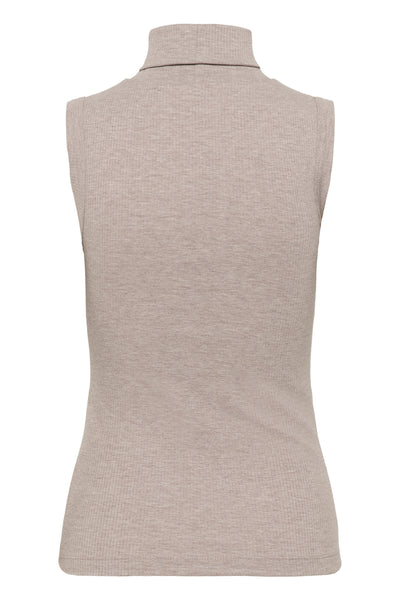 DagnaIW Melange Rollneck Top Chateau Gray Melange - 1545031 - 30107007 Thumbnail