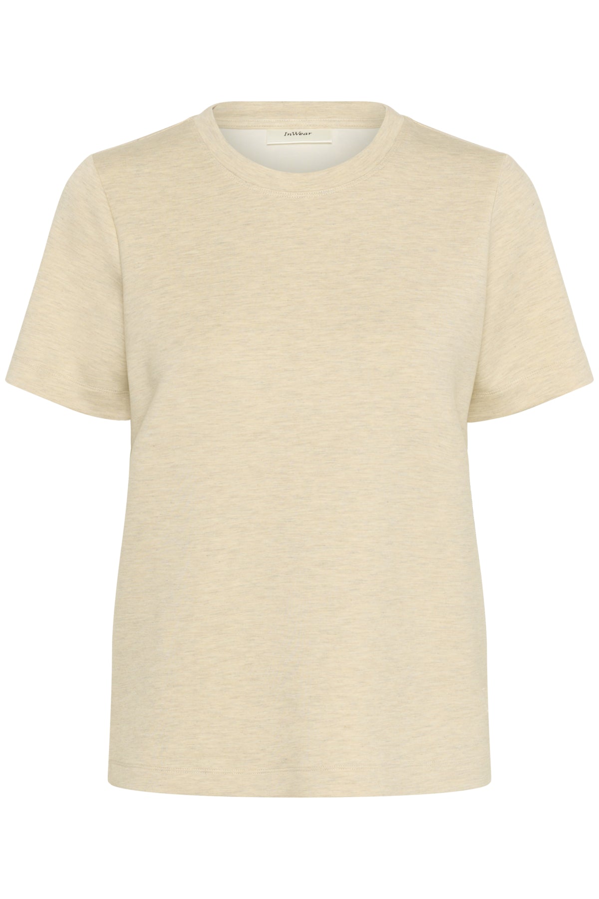 VincentIW Melange Karmen T-Shi Haze Melange - 30107053