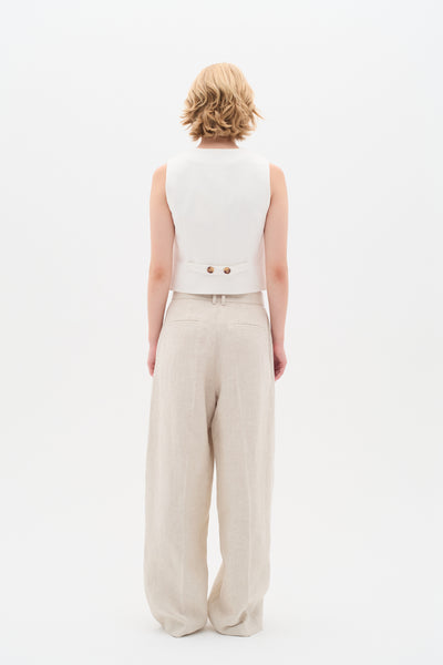 ZellaIW Waistcoat Whisper White - 110701 - 30107208 Thumbnail