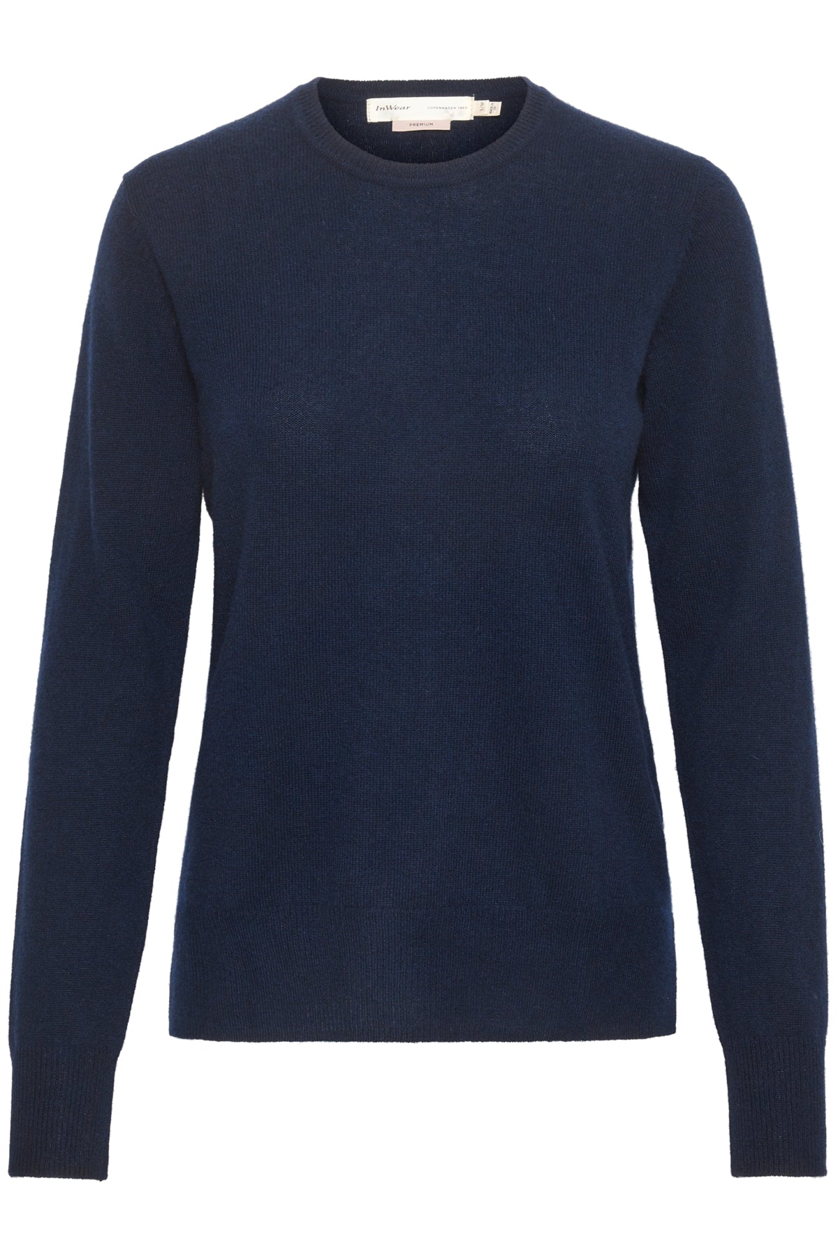 LukkaIW Crew-neck Pullover Marine Blue - 30107629 - 30107629