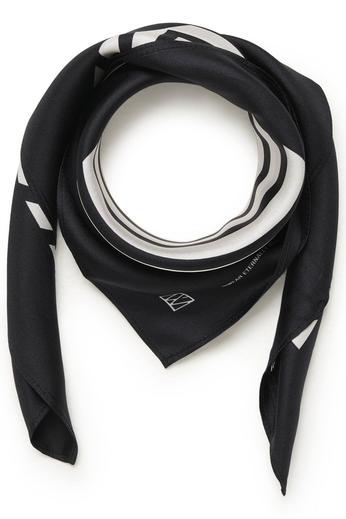 RAFIQIW SCARF Black / Whisper White - 30107632