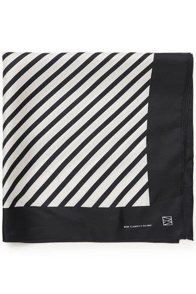 RAFIQIW SCARF Black / Whisper White - 30107632 Thumbnail