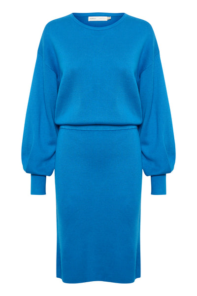 WanettaIW Ilze Oneck Dress Spring Blue - 30108891 Thumbnail