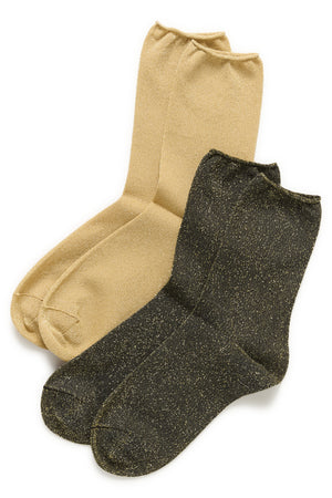 CozyIW Glitter Socks Multi Gold - 30108900