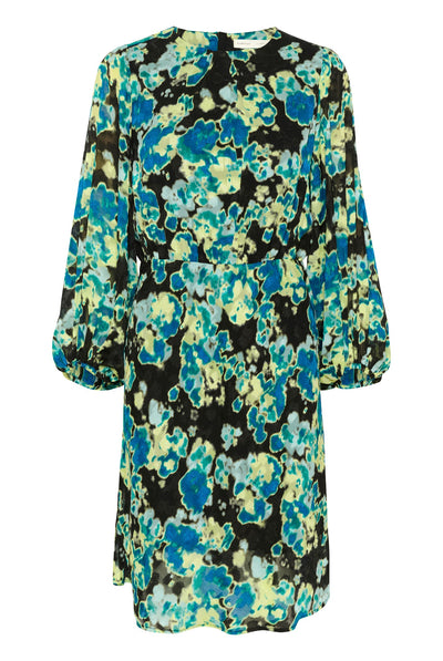 CisiraIW Short Dress Green Floaty Flower - 302561 - 30108948 Thumbnail