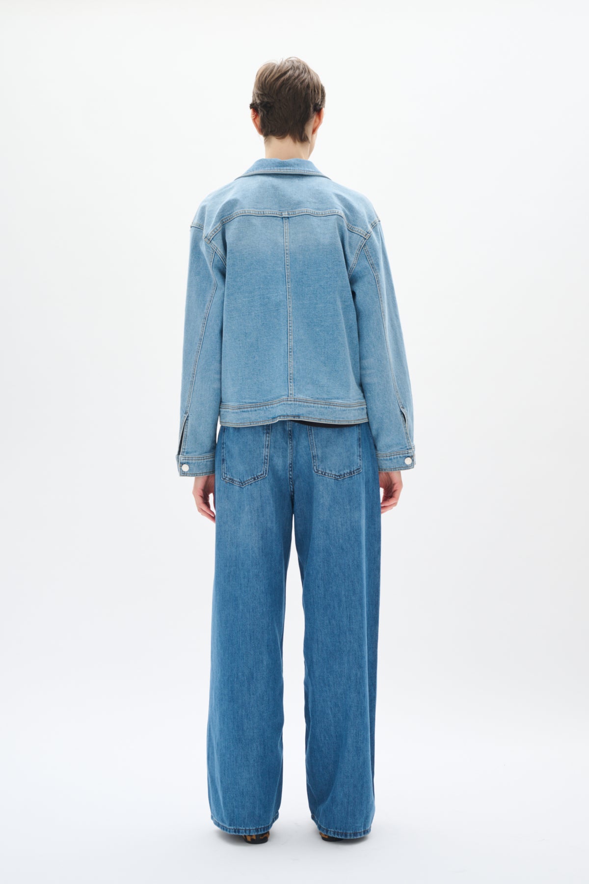 PheifferIW Jacket Light Washed Denim - 303499 - 30109170