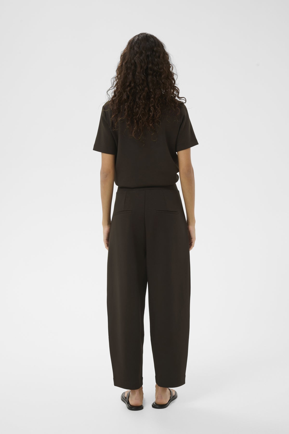 PannieIW Pant Chocolate Brown - 30109192