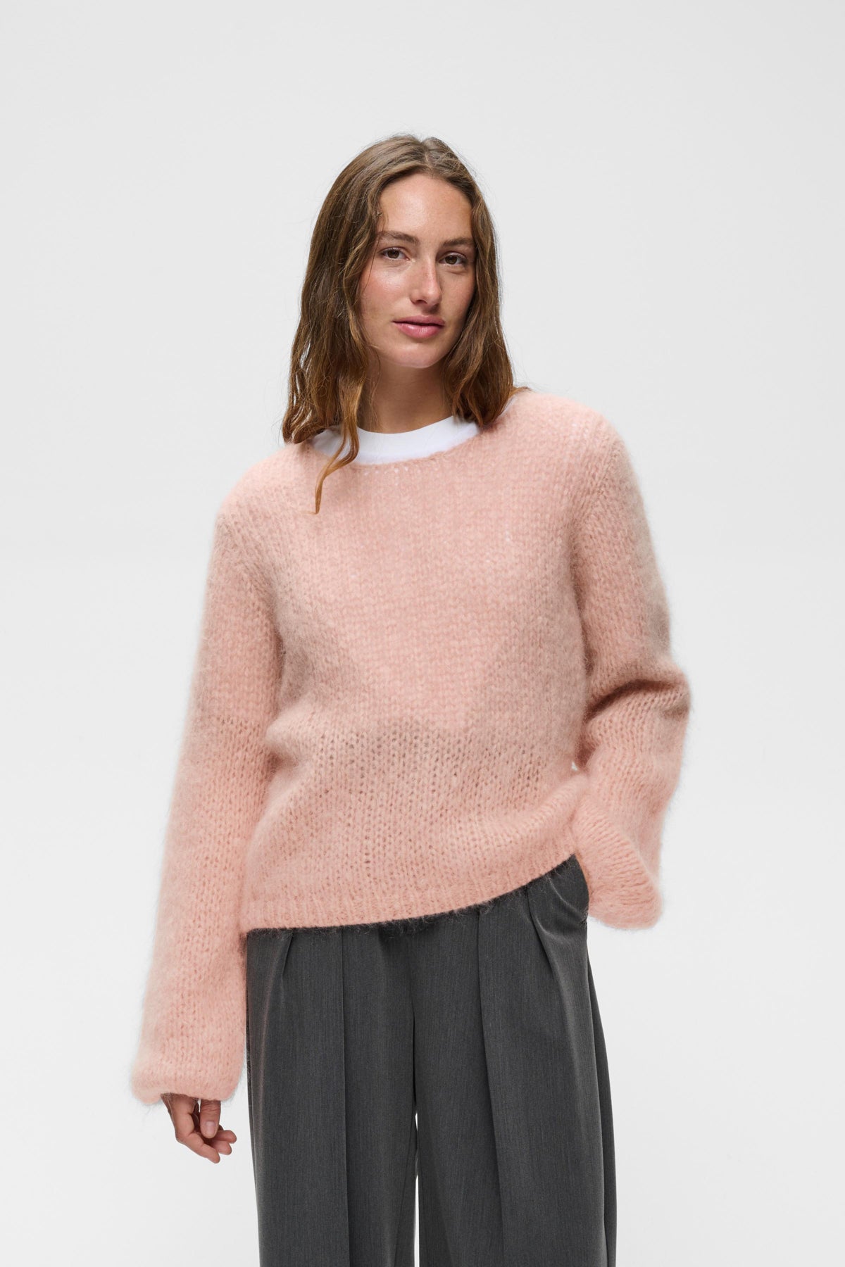 JetraIW Pullover Pale Mauve - 151607 - 30109619