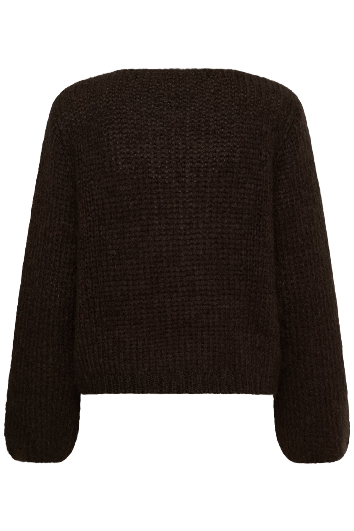 JetraIW Pullover Chocolate Brown - 191109 - 30109619