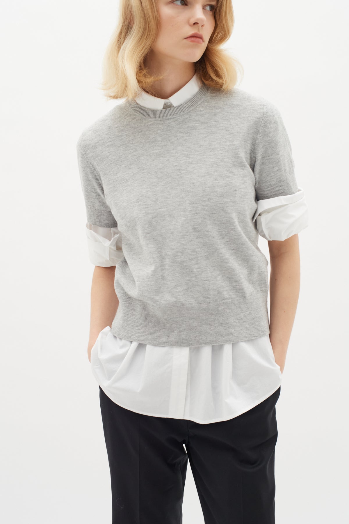 KellsieIW Pullover Granite Melange