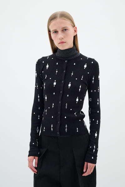 YaelleIW Cardigan Black - 30109843 Thumbnail