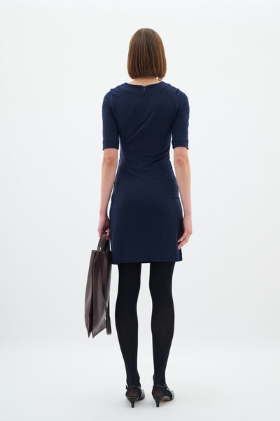 SolanaIW Dress Stormy Navy - 193812 - 30110136 Thumbnail