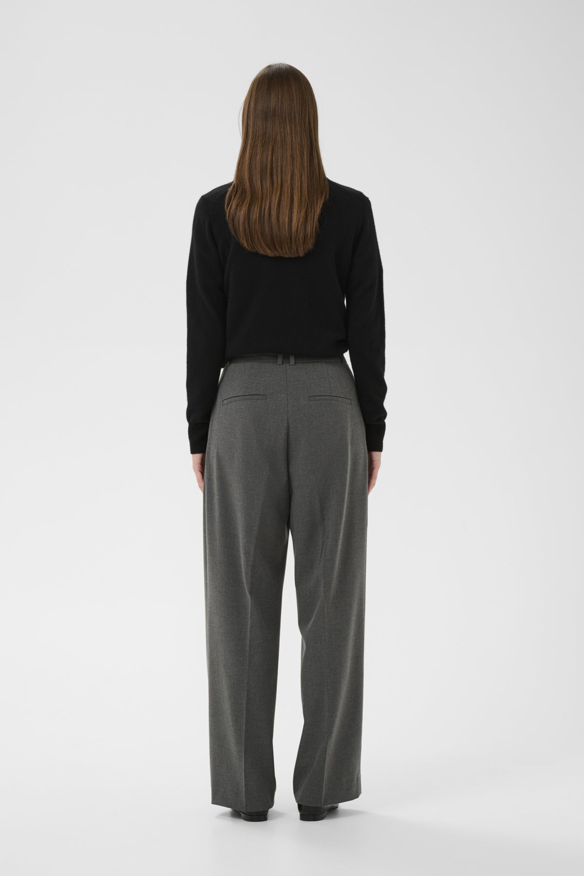 NataliaIW Pants Antrecite Grey Melange - 30230 - 30110147